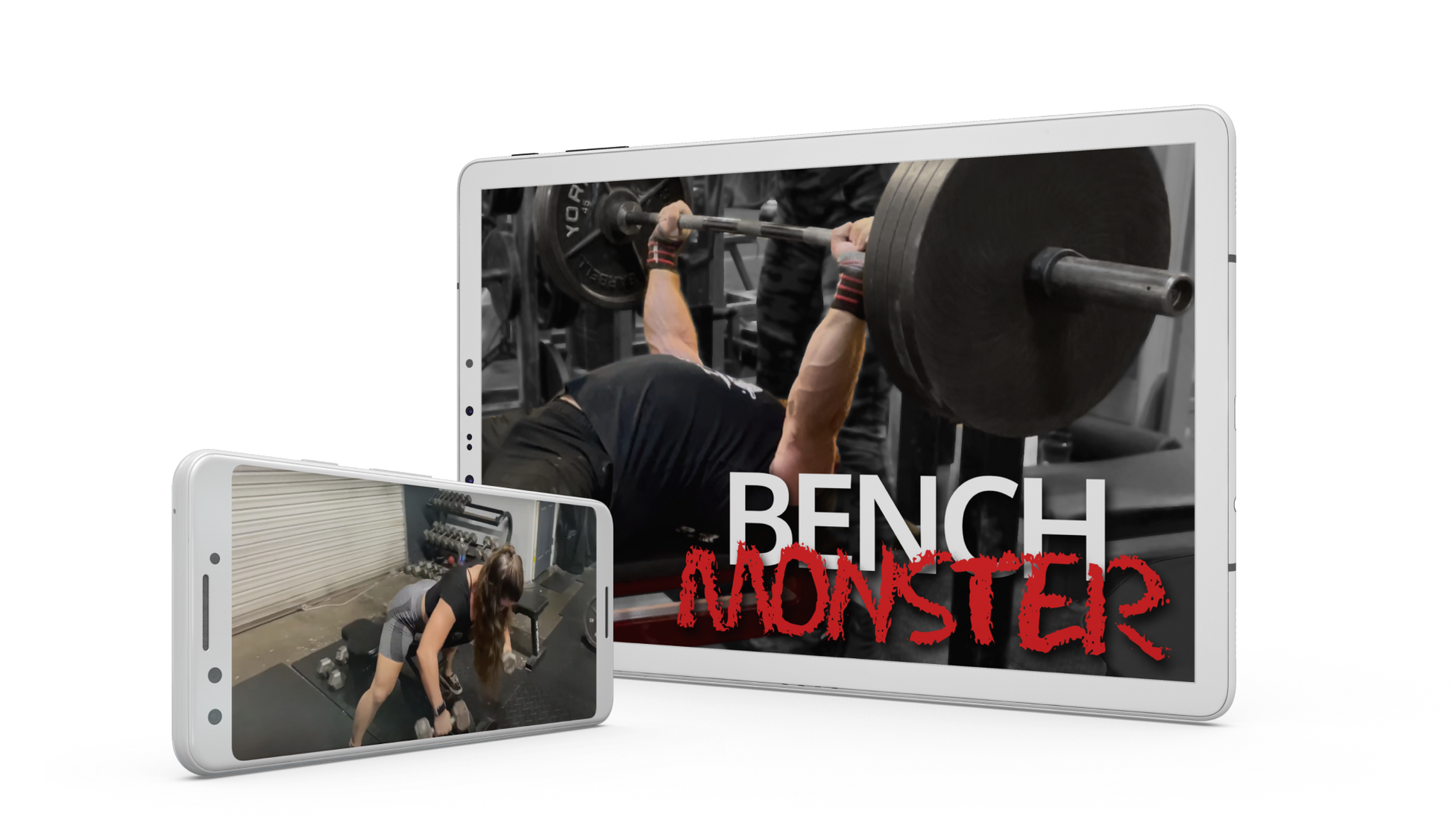 Bench Monster Tablet Cover and Mobile Video example